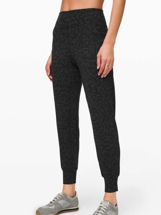 lululemon athletica Pants - Lululemon Align Black Leopard Joggers